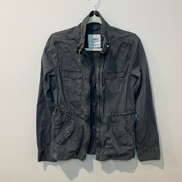 Sanoma Goods For Life Women’s Long Utility Jacket Gray - Picture 2 of 10